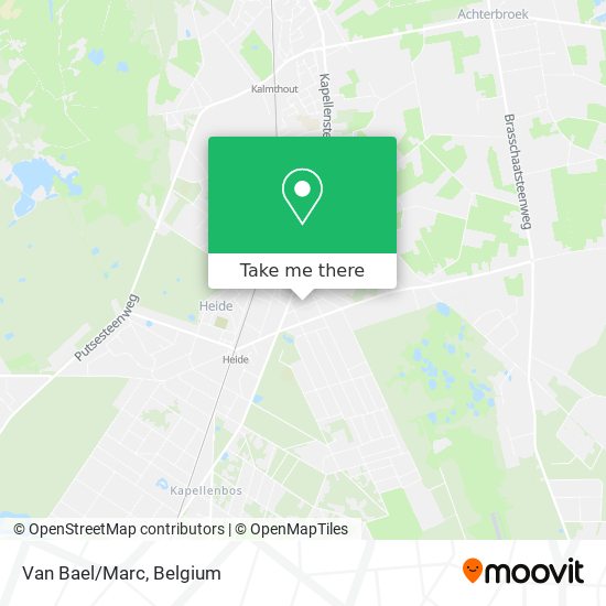 Van Bael/Marc map
