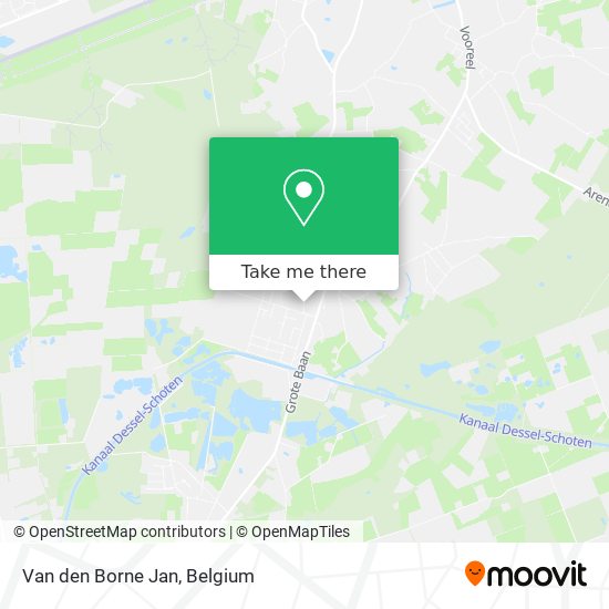 Van den Borne Jan map