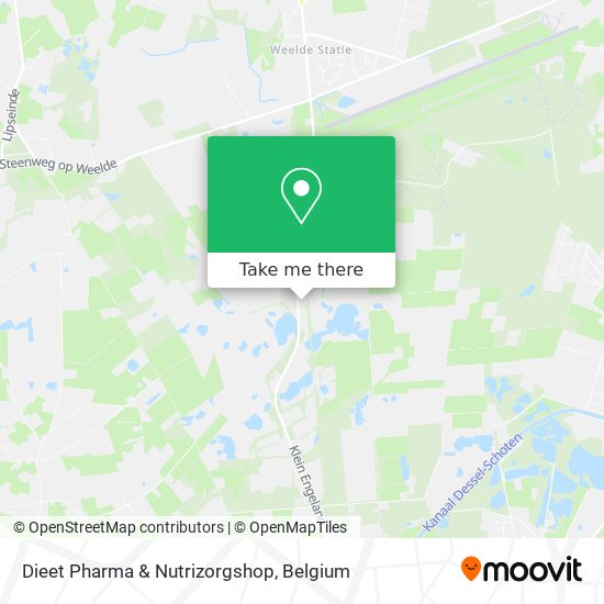 Dieet Pharma & Nutrizorgshop map