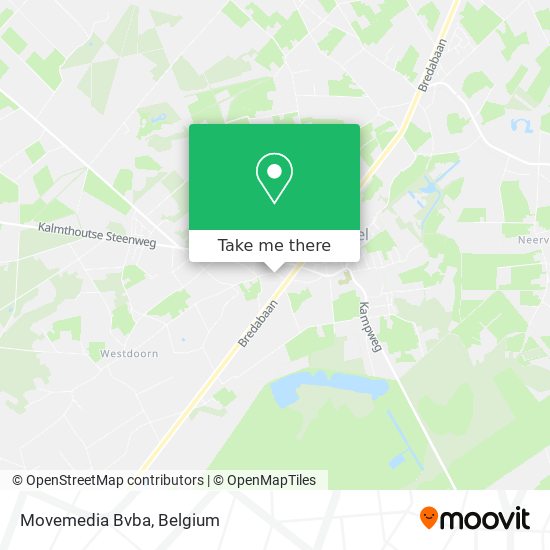 Movemedia Bvba map