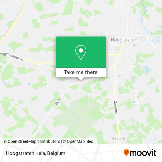 Hoogstraten Kela map