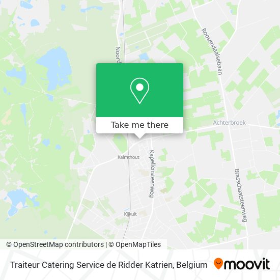 Traiteur Catering Service de Ridder Katrien map