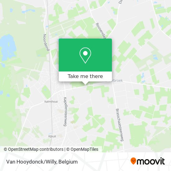 Van Hooydonck/Willy map
