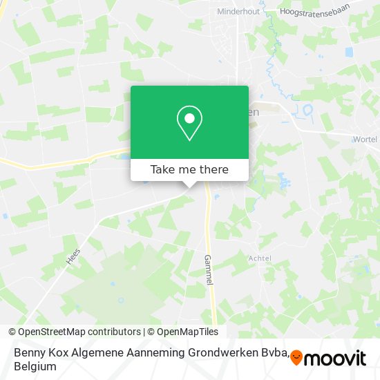 Benny Kox Algemene Aanneming Grondwerken Bvba map