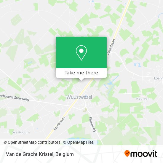 Van de Gracht Kristel map