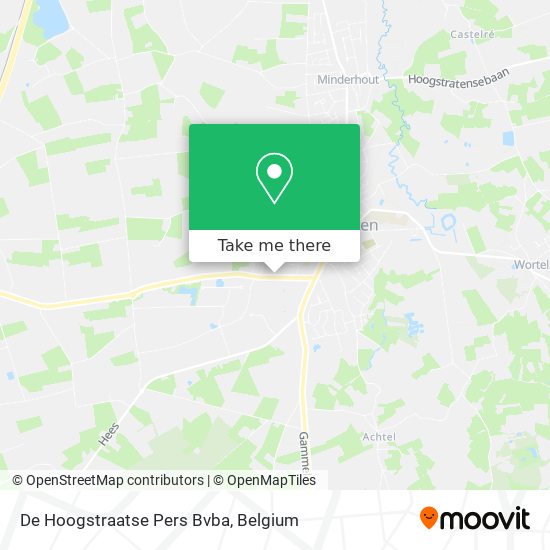 De Hoogstraatse Pers Bvba plan