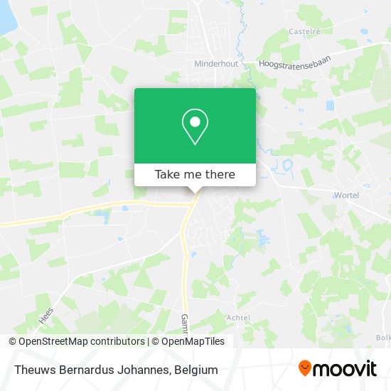 Theuws Bernardus Johannes map