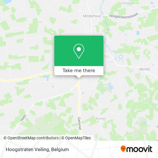 Hoogstraten Veiling plan