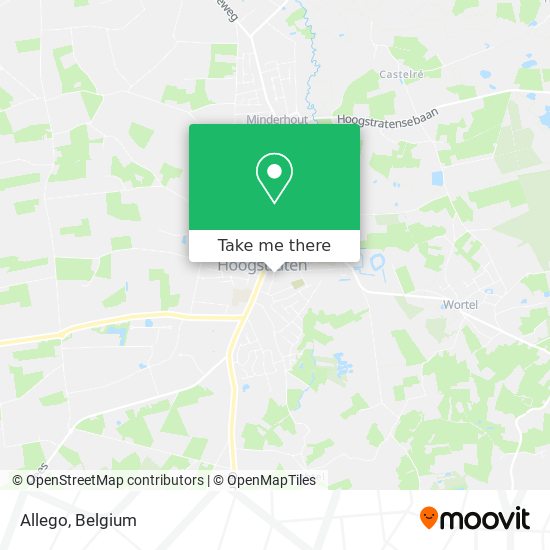 Allego map