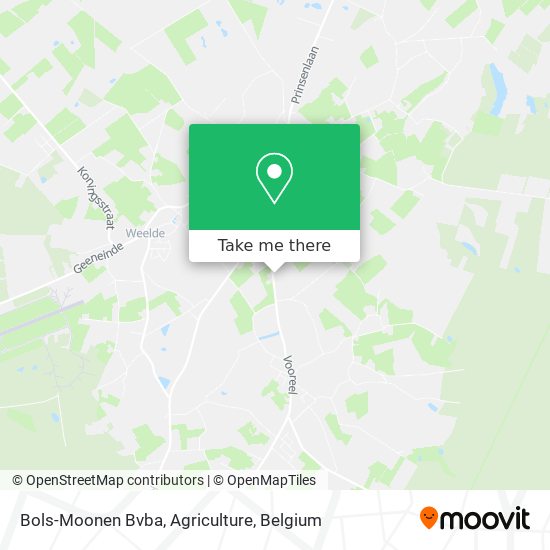 Bols-Moonen Bvba, Agriculture map