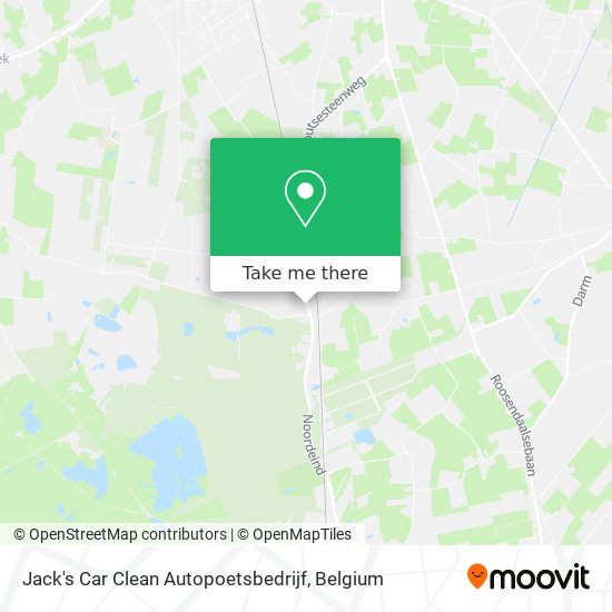 Jack's Car Clean Autopoetsbedrijf map