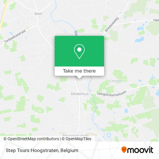 Step Tours Hoogstraten map