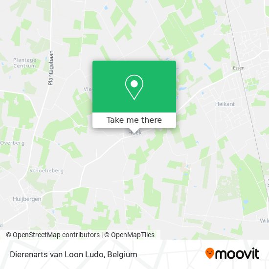 Dierenarts van Loon Ludo map