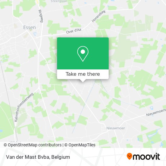 Van der Mast Bvba plan