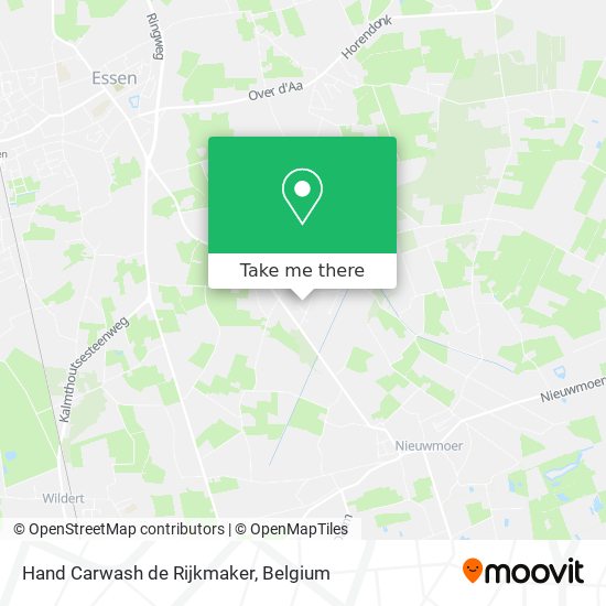 Hand Carwash de Rijkmaker map