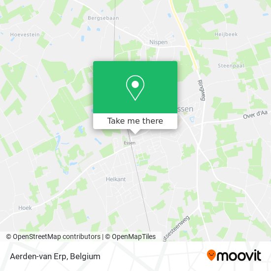 Aerden-van Erp map