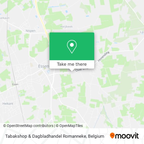 Tabakshop & Dagbladhandel Romanneke map
