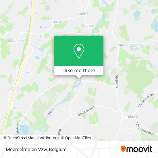 Meerselmolen Vzw map