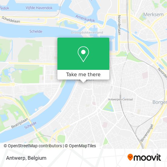 Antwerp map