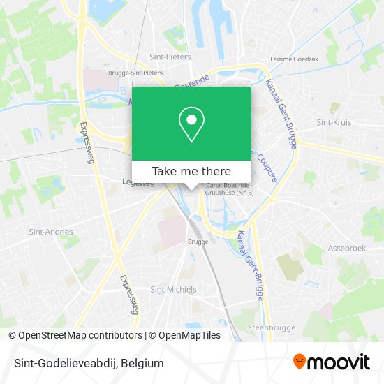 Sint-Godelieveabdij map