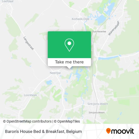 Baron's House Bed & Breakfast map