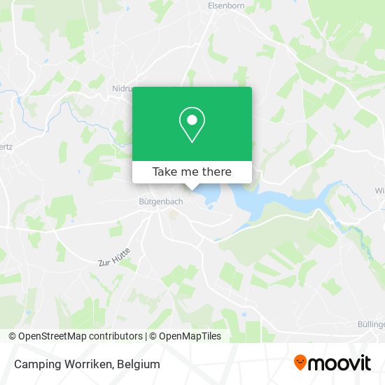 Camping Worriken plan