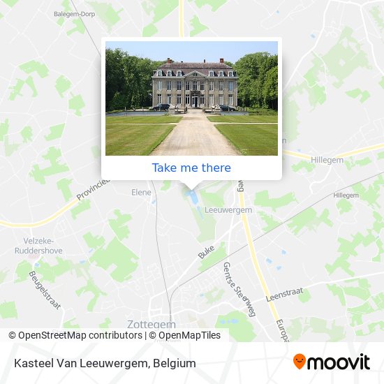 Kasteel Van Leeuwergem plan