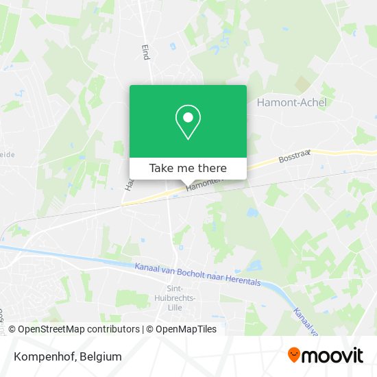 Kompenhof map