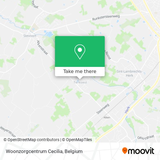 Woonzorgcentrum Cecilia map