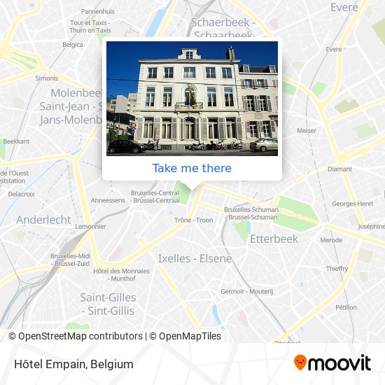 Hôtel Empain plan