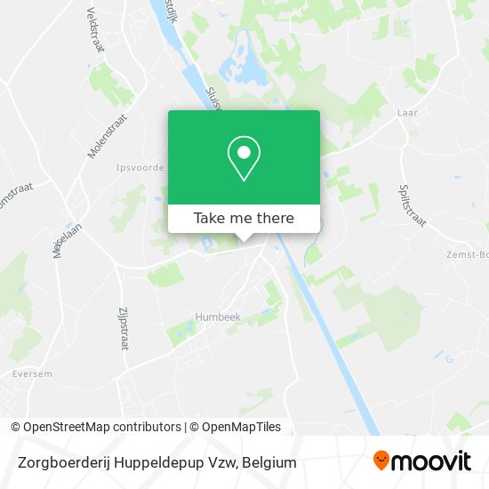 Zorgboerderij Huppeldepup Vzw plan