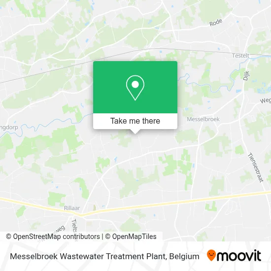 Messelbroek Wastewater Treatment Plant map