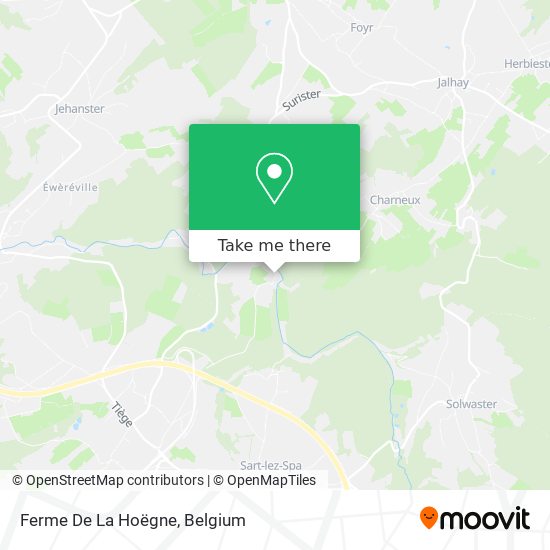 Ferme De La Hoëgne plan
