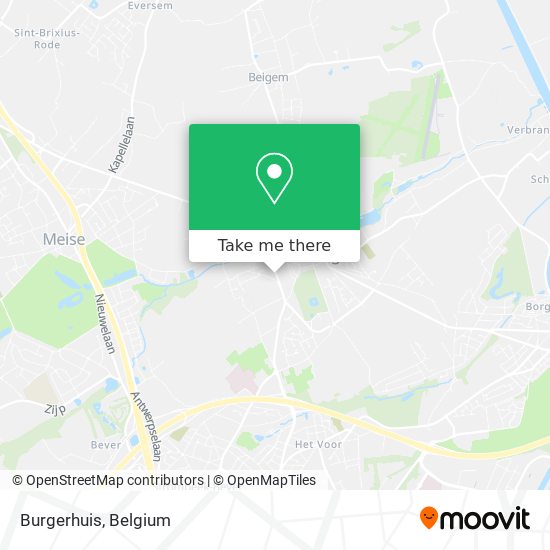 Burgerhuis map