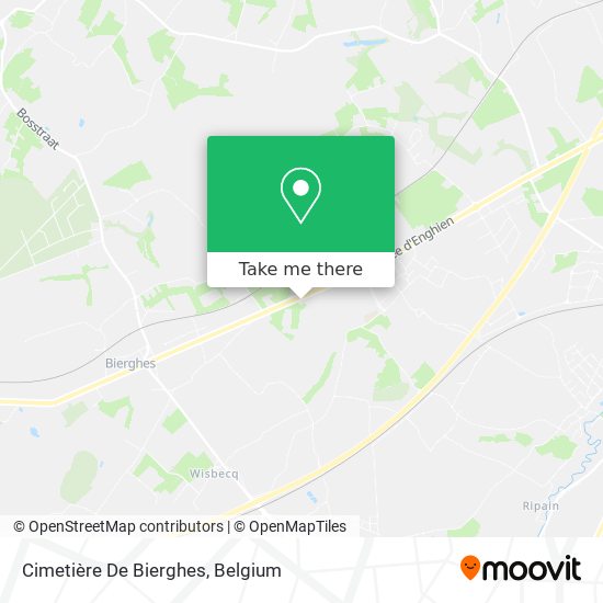 Cimetière De Bierghes plan