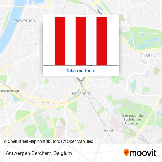 Antwerpen-Berchem map