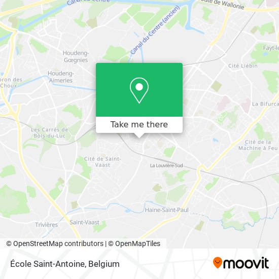 École Saint-Antoine map