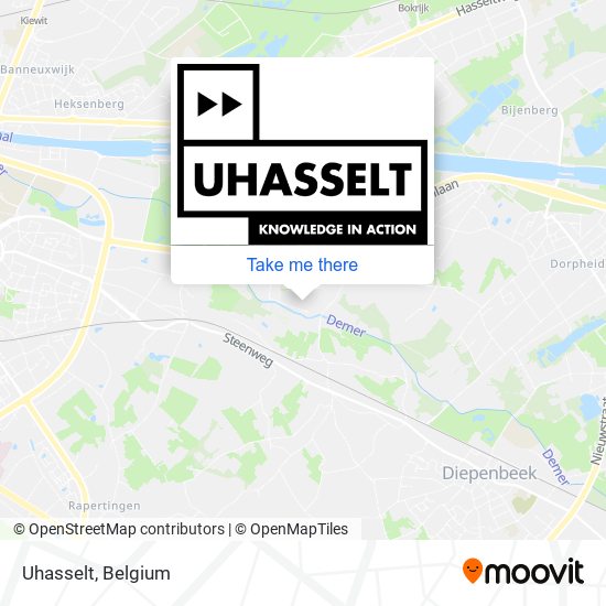 Uhasselt map