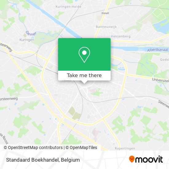 Standaard Boekhandel map