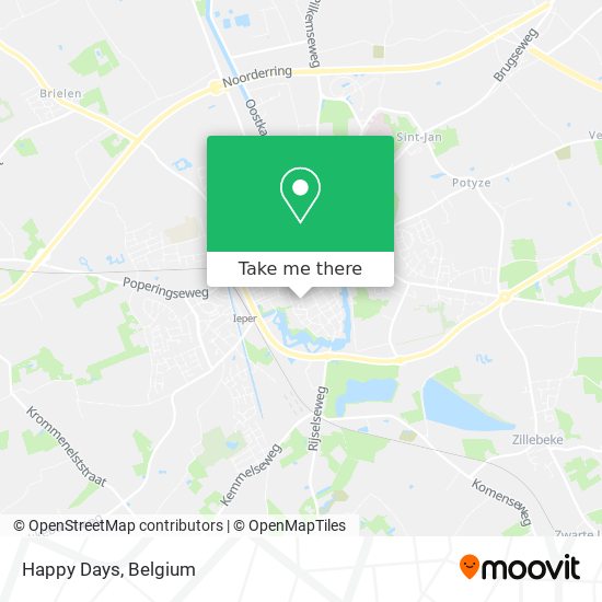 Happy Days map