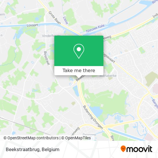 Beekstraatbrug map