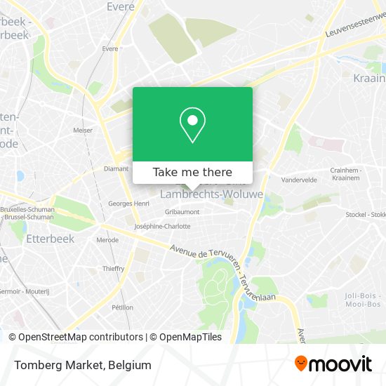 Tomberg Market map