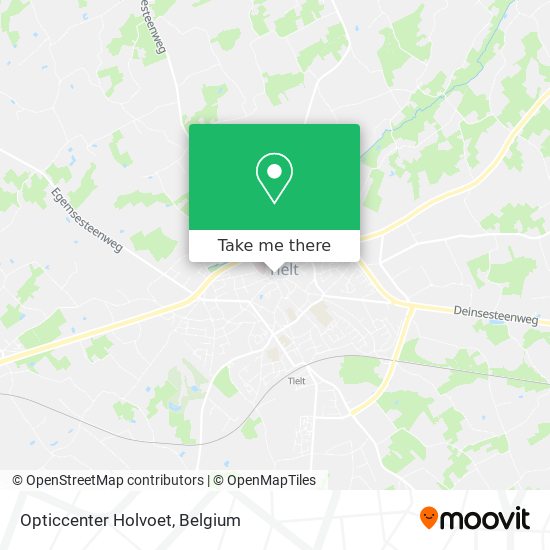 Opticcenter Holvoet map