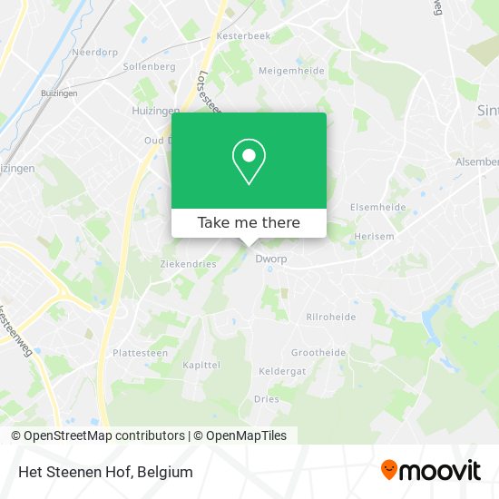 Het Steenen Hof map