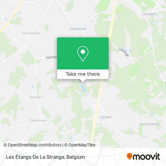 Les Étangs De La Strange map