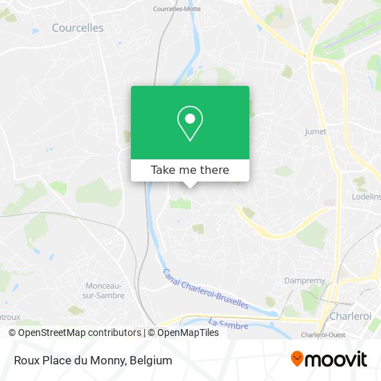 Roux Place du Monny map