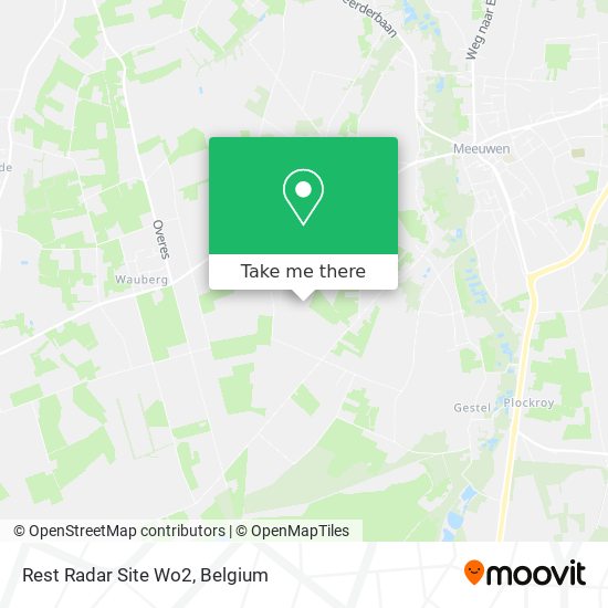 Rest Radar Site Wo2 plan