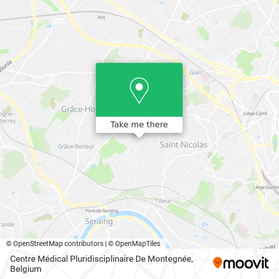 Centre Médical Pluridisciplinaire De Montegnée map