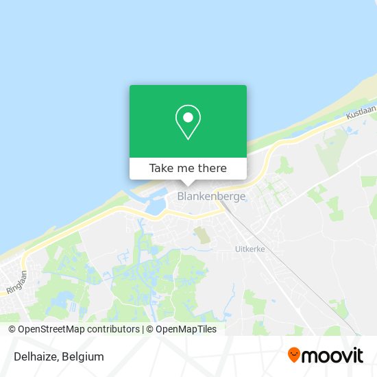 Delhaize map