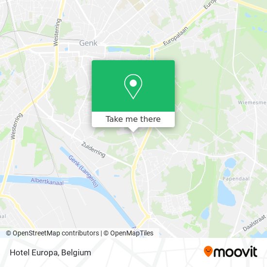 Hotel Europa plan